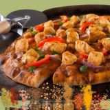 Pizza Butter Chicken cu Brânză maturata Toroczkoi
