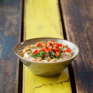 Hummus with Tabbouleh