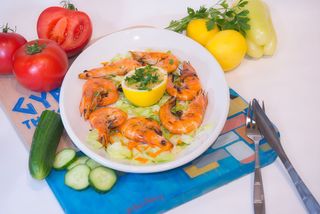 Gamberti aglio, olio