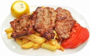 Brizolaki-Ceafa la farfurie 450gr