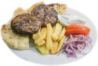 Biftekia vita-porc la farfurie450gr