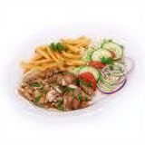 Shaorma farfurie pui picanta