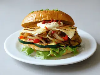 Sandwich vegetarian de post