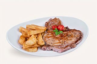 Ceafă de porc fără os la grătar 110g