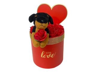 Cod 452 Cutie rotunda MARE rosie with Love