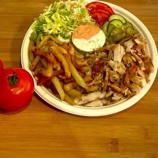 Shaorma la farfurie + doza pepsi 0.250 ml bonus