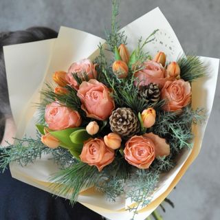 Buchet Iarna portocalie