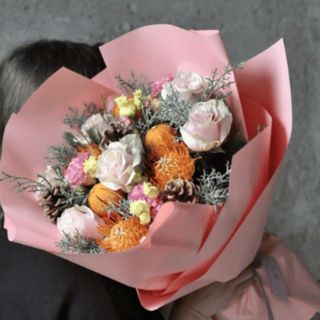 Buchet Noapte de iarna pastel