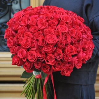 Buchet 101 trandafiri rosii