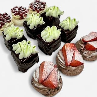 DessertBox 6 Minibrownie+6 Minibezele