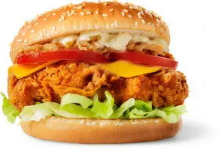 Cheeseburger Pui Crispy 