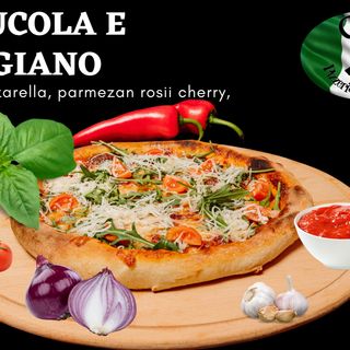 Rosa rucola e parmigiano 28cm / 480gr.