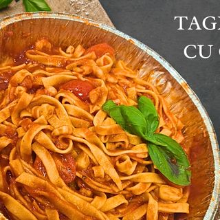 Tagliatelle cu creveti / 350gr.
