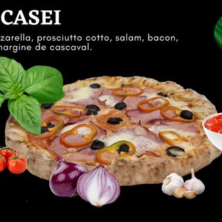 Pizza casei 28 cm / 480gr.