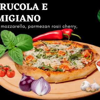 Rosa rucola e parmigiano 60cm / 1570gr.