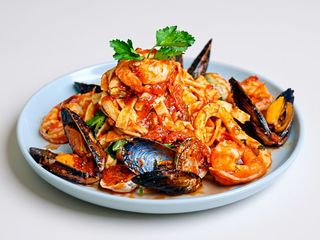 Tagliatelle con Frutti di mare