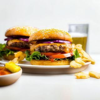 Sandwich Burger Pui (fara cartofi,sos)