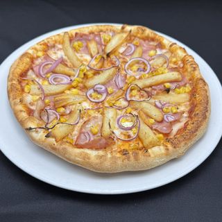 Pizza Rustica con cipolla rosa