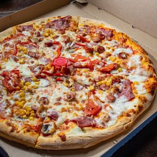 PIZZA CON TUTTO 42 CM 1+1 MARGINE UMPLUTA