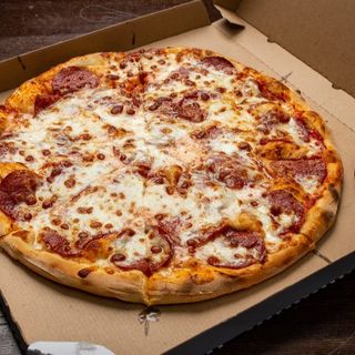 PIZZA DIAVOLA 32 CM 1+1 MARGINE UMPLUTA