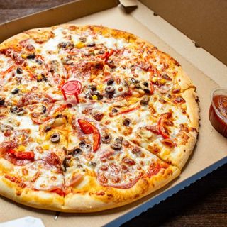 PIZZA QUATRO STAGIONI 42 CM 1+1 MARGINE UMPLUTA