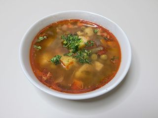 Ciorba taraneasca de porc