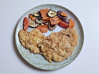 Șnițel din piept de pui - parizian