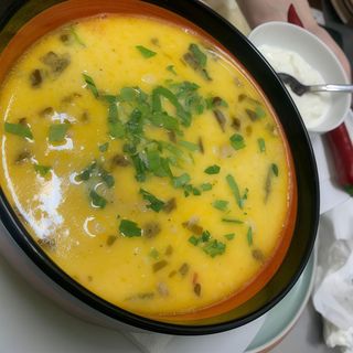 Ciorba de pui a la grec