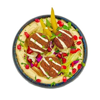 Falafel hummus