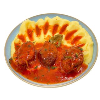 Chiftele de pui marinate cu Garnitura la alegere