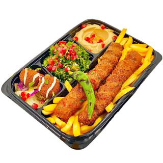 Mix Mezze Adana Kebab Vita