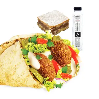 Falafel Sandwich cu Plăcintă cu Mere