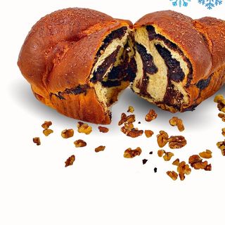 Cozonac cu Nuca si Cacao