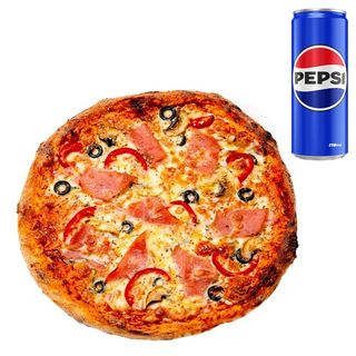 Pizza Spring Ø 26 cm+1 suc doza 250ml