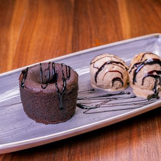 Chocolata fondant cu inghetata