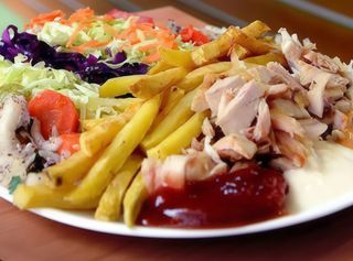 Shaorma vita la farfurie 850gr