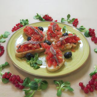 Bruschete cu anchois