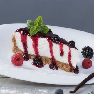 Cheesecake cu fructe de padure