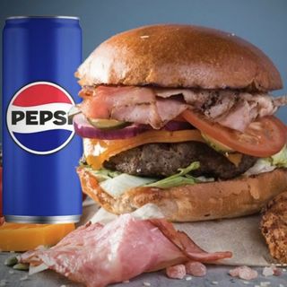 Classic american burger