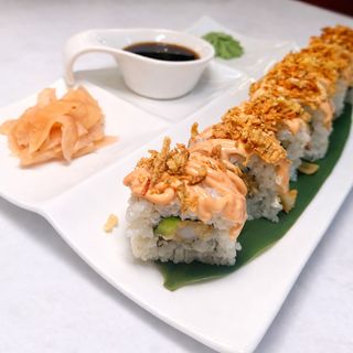 Sushi cu creveti crispy