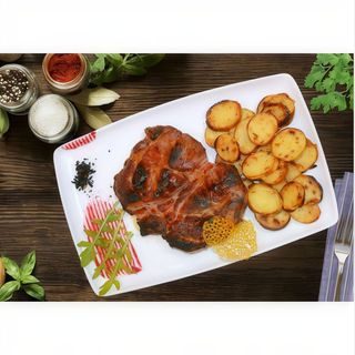 Grilled Pork Collar mic