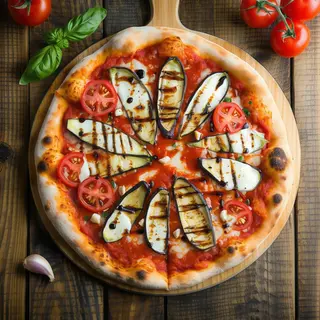 Pizza Melanzana con Pomodoro Ø 25cm