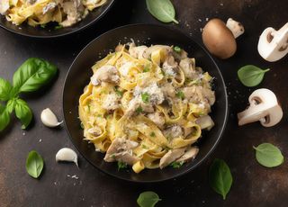 Tagliatelle cu ciuperci