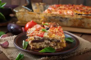 Musaca de cartofi cu carne