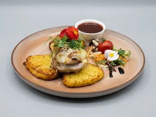Piept de curcan panco cu parmezan