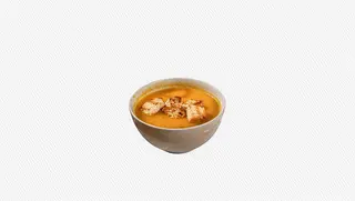Supa crema de legume cu crutoane﻿
