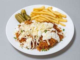 Borzoska de pui & cartofi pai