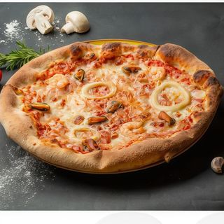 Pizza Frutti di Mare speciali family  Ø50cm