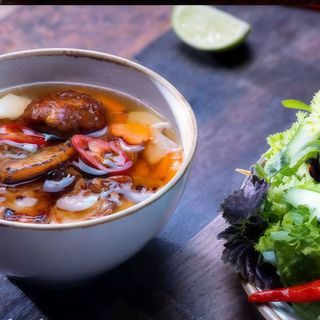 Bún chả thịt nướng
