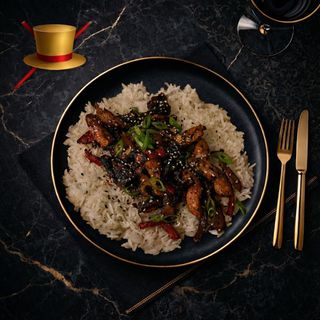 Pui cu Orez Thailandez 500 Gr.